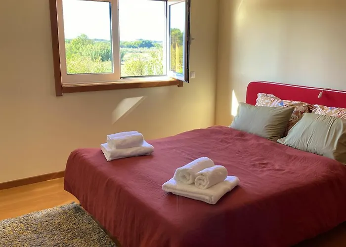 Welcoming House With Terrace And Garden In Barra De Mira Σπίτι διακοπών Areao